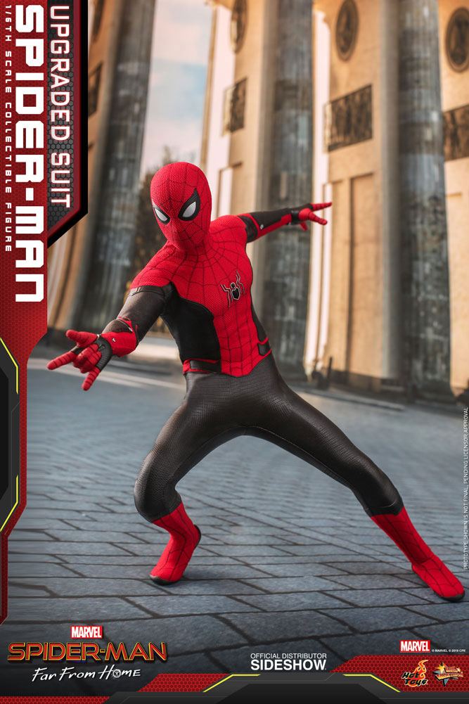 Spider-Man (Upgraded Suit) 1/6 Scale Collectible Figure – Hot Toys Movie Masterpiece (Spider-Man: Far From Home)