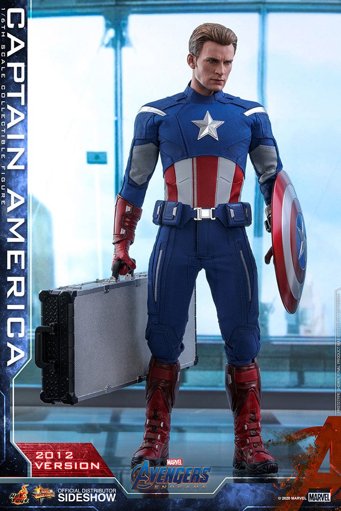 Captain America (2012 Version) 1/6 Scale Collectible Figure – Hot Toys (Avengers: Endgame)