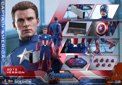 Captain America (2012 Version) 1/6 Scale Collectible Figure – Hot Toys (Avengers: Endgame)