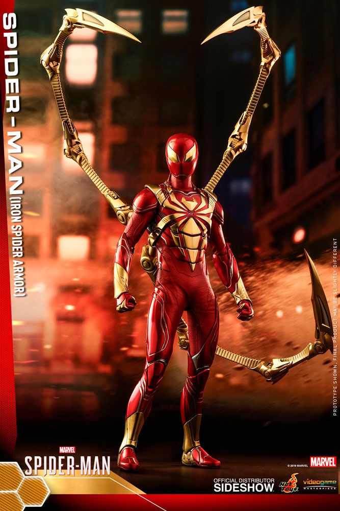 Spider-Man (Iron Spider Armor) 1/6 Scale Collectible Figure – Hot Toys Video Game Masterpiece (Marvel's Spider-Man)