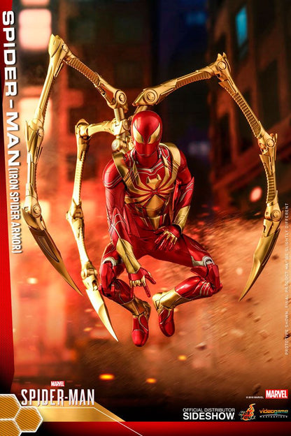 Spider-Man (Iron Spider Armor) 1/6 Scale Collectible Figure – Hot Toys Video Game Masterpiece (Marvel's Spider-Man)