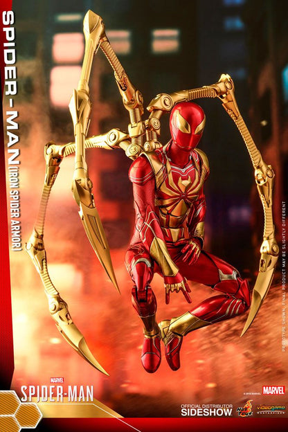 Spider-Man (Iron Spider Armor) 1/6 Scale Collectible Figure – Hot Toys Video Game Masterpiece (Marvel's Spider-Man)