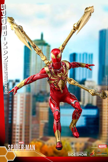 Spider-Man (Iron Spider Armor) 1/6 Scale Collectible Figure – Hot Toys Video Game Masterpiece (Marvel's Spider-Man)