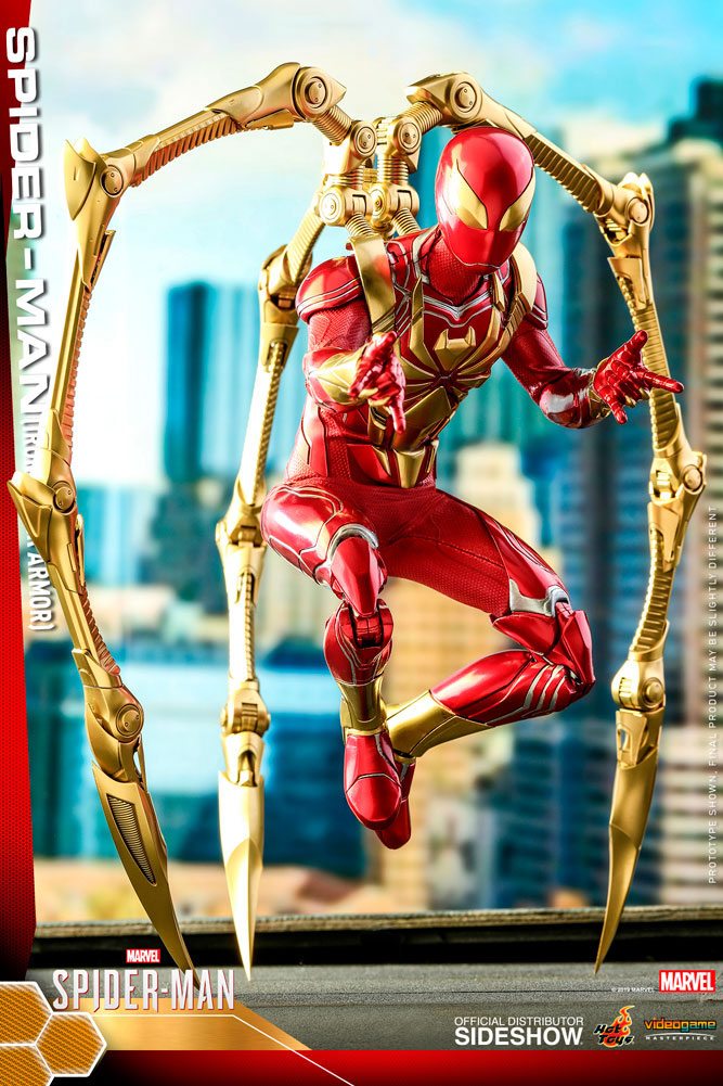 Spider-Man (Iron Spider Armor) 1/6 Scale Collectible Figure – Hot Toys Video Game Masterpiece (Marvel's Spider-Man)