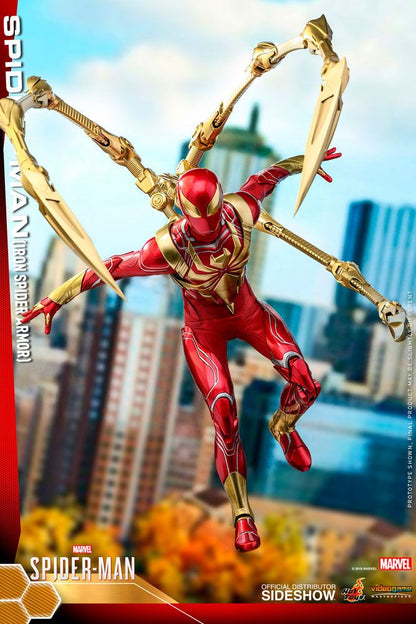 Spider-Man (Iron Spider Armor) 1/6 Scale Collectible Figure – Hot Toys Video Game Masterpiece (Marvel's Spider-Man)