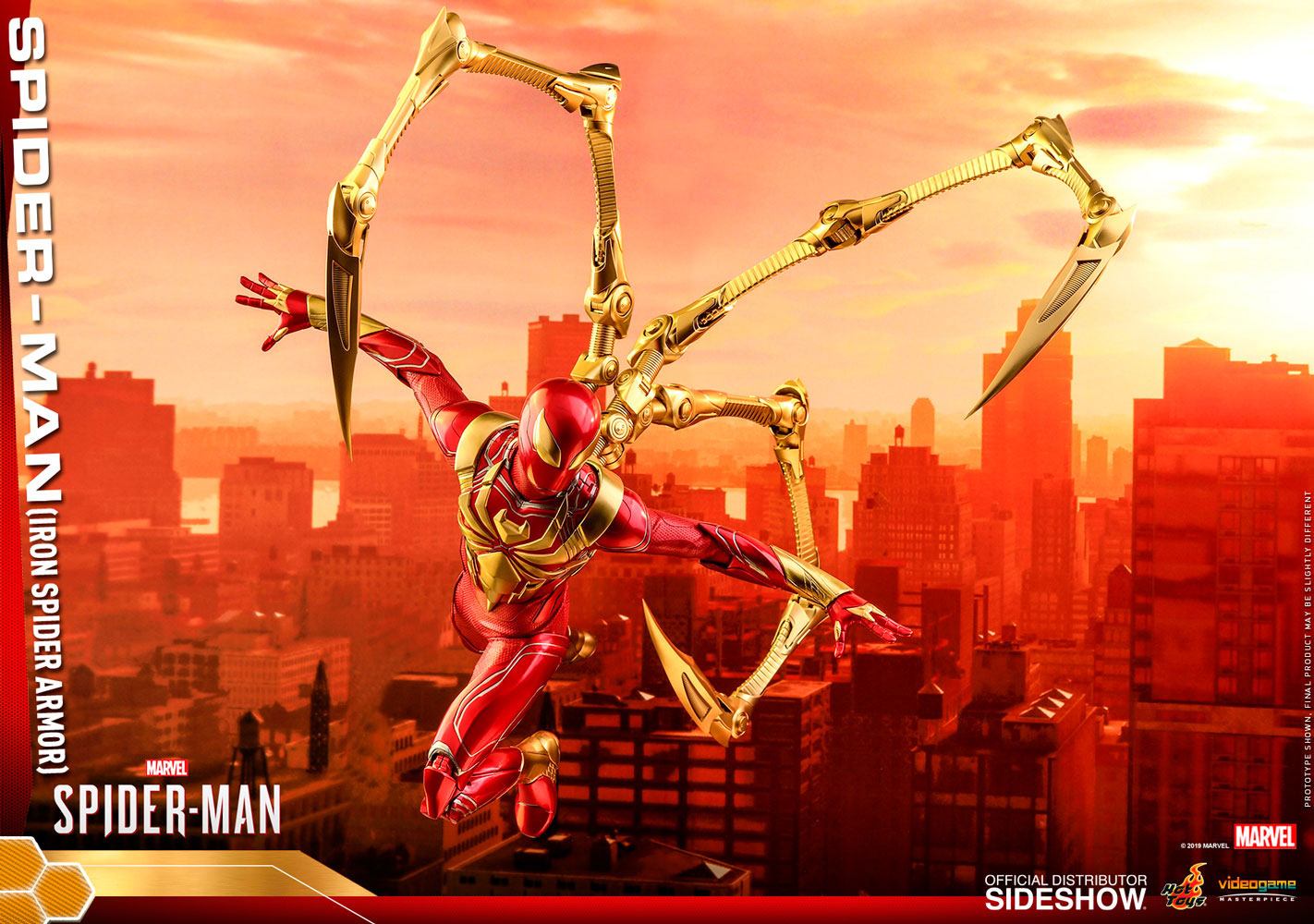 Spider-Man (Iron Spider Armor) 1/6 Scale Collectible Figure – Hot Toys Video Game Masterpiece (Marvel's Spider-Man)
