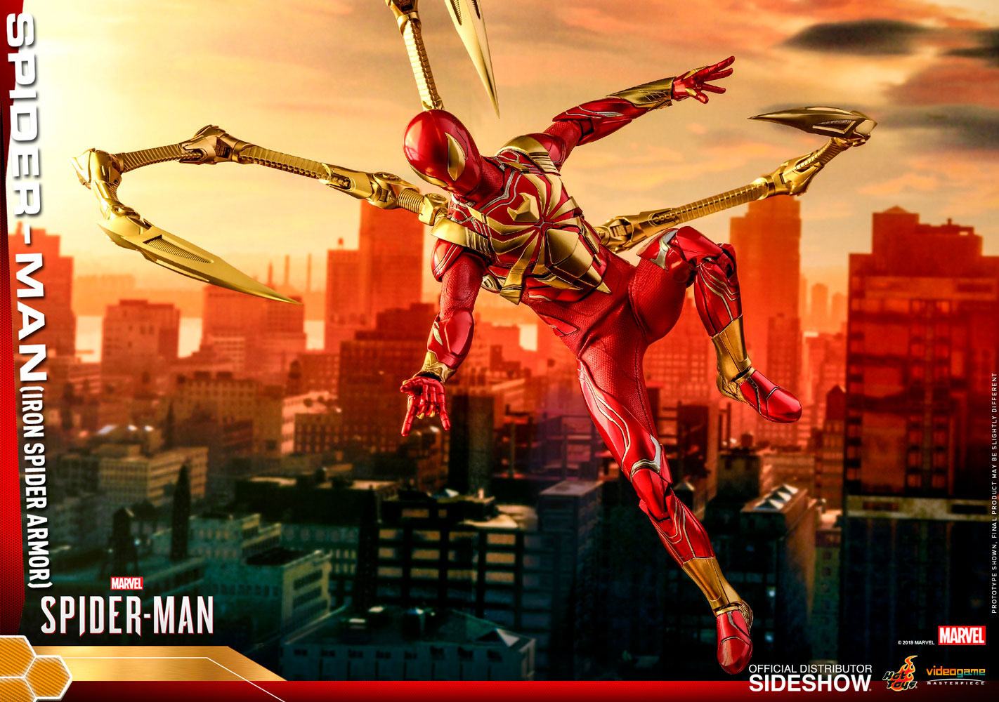 Spider-Man (Iron Spider Armor) 1/6 Scale Collectible Figure – Hot Toys Video Game Masterpiece (Marvel's Spider-Man)