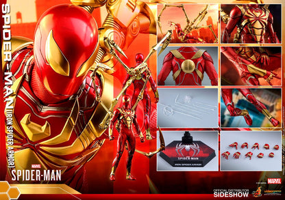 Spider-Man (Iron Spider Armor) 1/6 Scale Collectible Figure – Hot Toys Video Game Masterpiece (Marvel's Spider-Man)