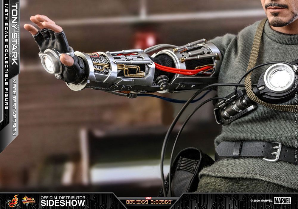 Tony Stark (Mech Test Version) 1/6 Scale Collectible Figure – Hot Toys Movie Masterpiece