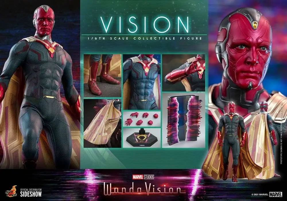 Vision 1/6 Scale Collectible Figure – Hot Toys TV Masterpiece (WandaVision)