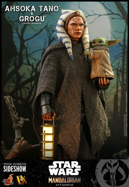Ahsoka Tano & Grogu Star Wars The Mandalorian Hot Toys