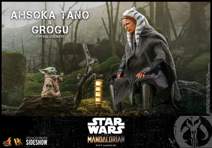Ahsoka Tano & Grogu Star Wars The Mandalorian Hot Toys