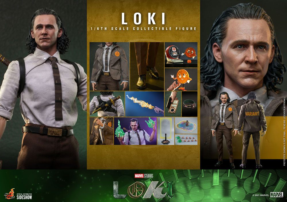 Loki Actionfigur Hot Toys