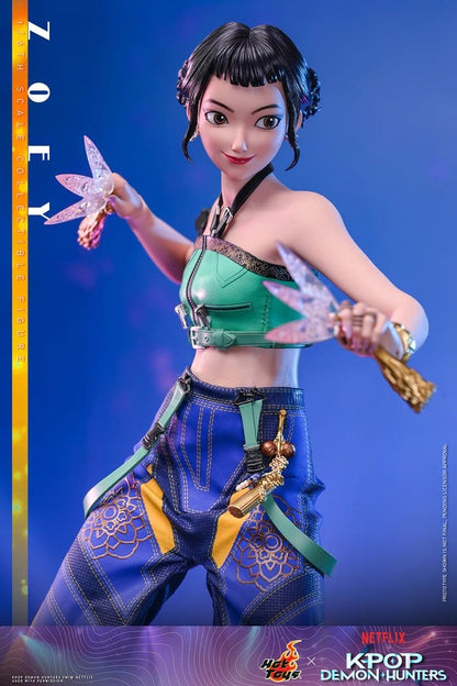 KPop Demon Hunters Actionfigur 1/6 Zoey 27 cm - Anime Figuren günstig kaufen