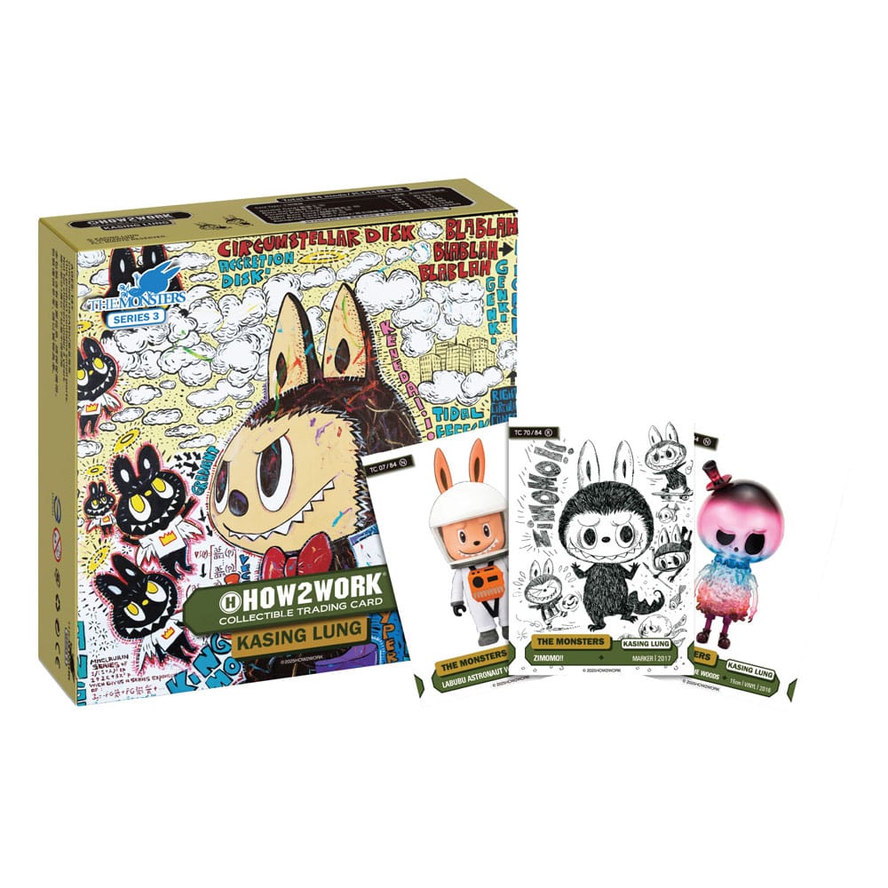 How2Work Labubu Collectible Trading Cards The Monsters Series 3 (10) - Anime Figuren günstig kaufen
