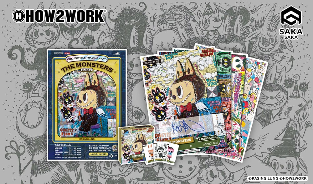 How2Work Labubu Collectible Trading Cards The Monsters Series 3 (10) - Anime Figuren günstig kaufen