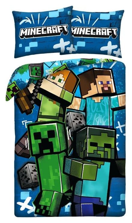 Minecraft Bettwäsche Ver. 9 140 x / 70 x - Anime Figuren günstig kaufen