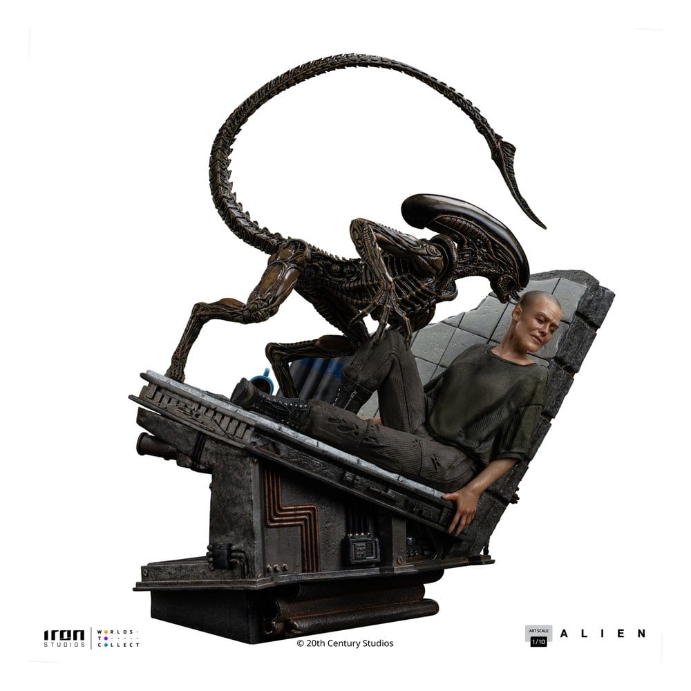 Alien 3 Art Scale Statue Ellen Ripley and Dog Alien - Anime Figuren günstig kaufen