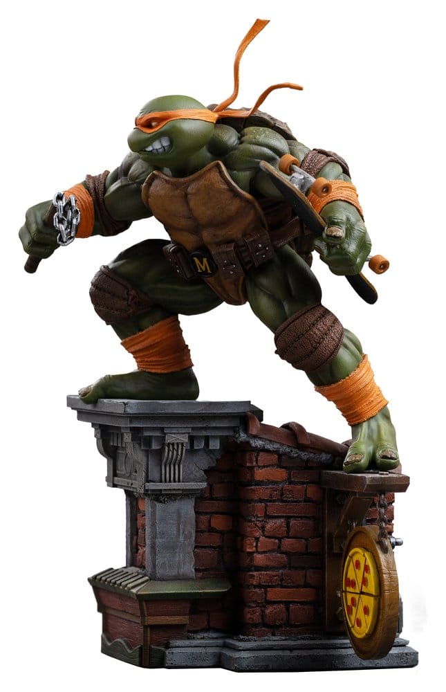 Teenage Mutant Ninja Turtles Art Scale Statue Michelangelo Unleashed - Anime Figuren günstig kaufen