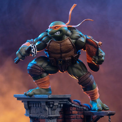 Teenage Mutant Ninja Turtles Art Scale Statue Michelangelo Unleashed - Anime Figuren günstig kaufen