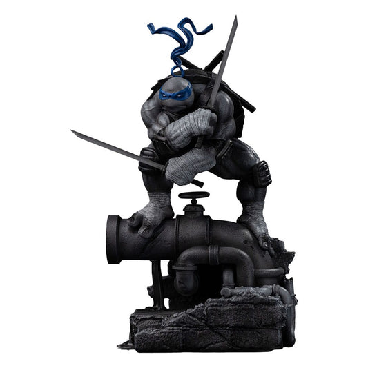 Teenage Mutant Ninja Turtles Art Scale Statue Leonardo Black and White Variant heo exclusive - Anime Figuren günstig kaufen