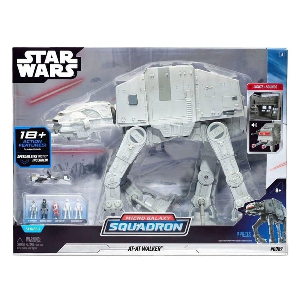 Star Wars Micro Galaxy Squadron Feature Fahrzeug mit Figuren Assault Class AT-AT 24 cm - Anime Figuren günstig kaufen