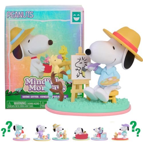 Peanuts Happy Haul Minifiguren Blindbox Snoopy Moody Mondays (8) - Anime Figuren günstig kaufen