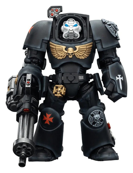 Warhammer 40,000 Actionfigur Black Templars Terminator 3 with Power Fist and Assault Cannon 14 cm - Anime Figuren günstig kaufen