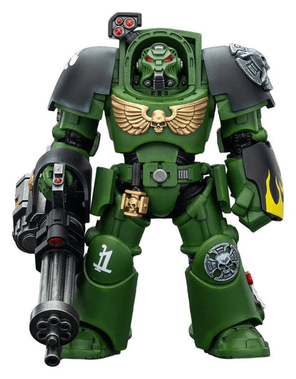Warhammer 40,000 Actionfigur Salamanders Terminator 3 with Power Fist and Assault Cannon 14 cm - Anime Figuren günstig kaufen