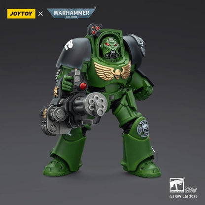 Warhammer 40,000 Actionfigur Salamanders Terminator 3 with Power Fist and Assault Cannon 14 cm - Anime Figuren günstig kaufen