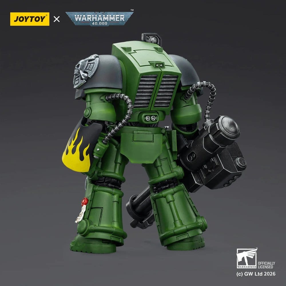 Warhammer 40,000 Actionfigur Salamanders Terminator 3 with Power Fist and Assault Cannon 14 cm - Anime Figuren günstig kaufen