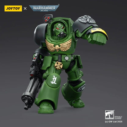 Warhammer 40,000 Actionfigur Salamanders Terminator 3 with Power Fist and Assault Cannon 14 cm - Anime Figuren günstig kaufen