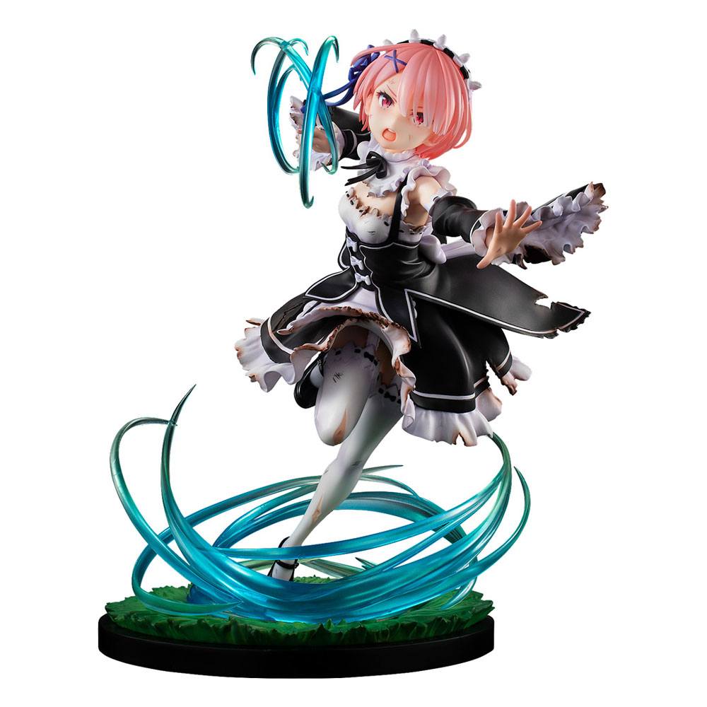 Re:ZERO -Starting Life in Another World- PVC Statue Ram Battle with Roswaal Ver. - Anime Figuren günstig kaufen