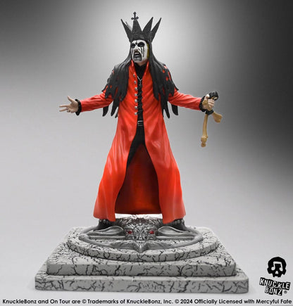 Mercyful Fate Rock Iconz Statue King Diamond III (Red Version) - Beschädigte Verpackung - Anime Figuren günstig kaufen