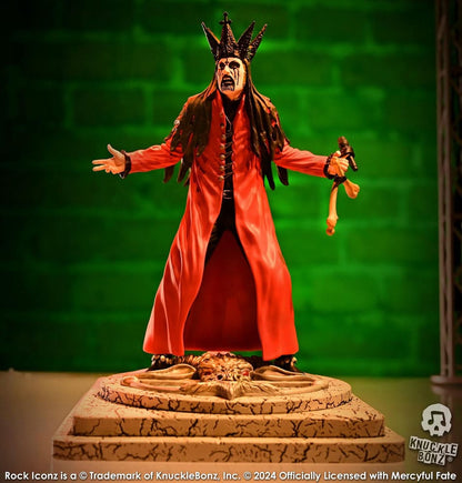Mercyful Fate Rock Iconz Statue King Diamond III (Red Version) - Beschädigte Verpackung - Anime Figuren günstig kaufen