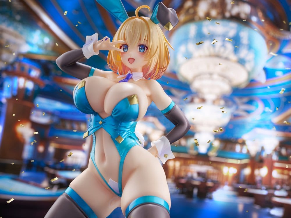 Original Character KoiKoi -Sakura- PVC Figur Sophia F. Shirring Blue Bunny Ver. - Anime Figuren günstig kaufen
