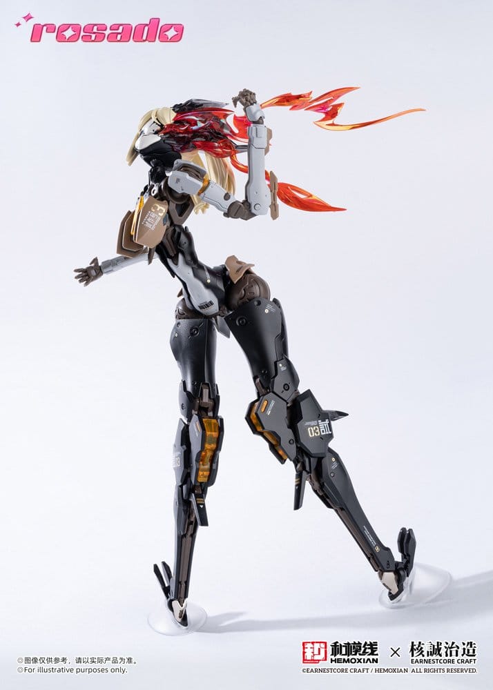 Rosado Project RS-03 Starflower Lily MK3 Original Character Plastic Kit Kotobukiya