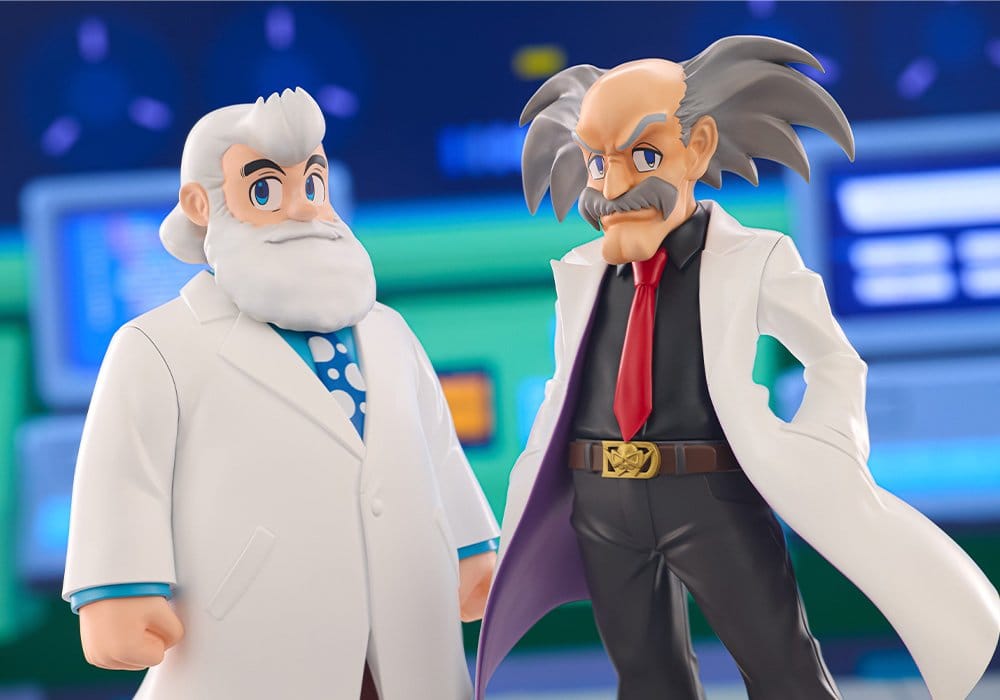 Mega Man Oshi Works PVC Figuren 2er-Pack Dr. Wily & Dr. Light - Anime Figuren günstig kaufen