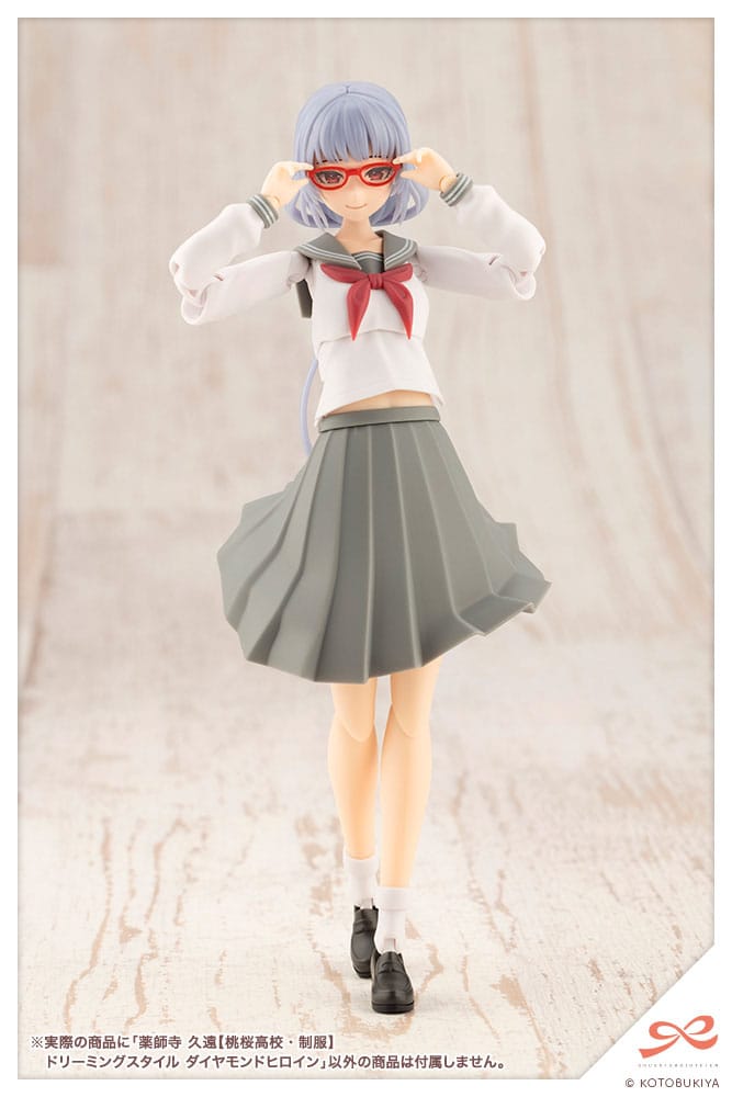 Kuon Yakushiji Toudou High School Uniform Dreaming Style Diamond Heroine Plastic Model Kit Kotobukiya