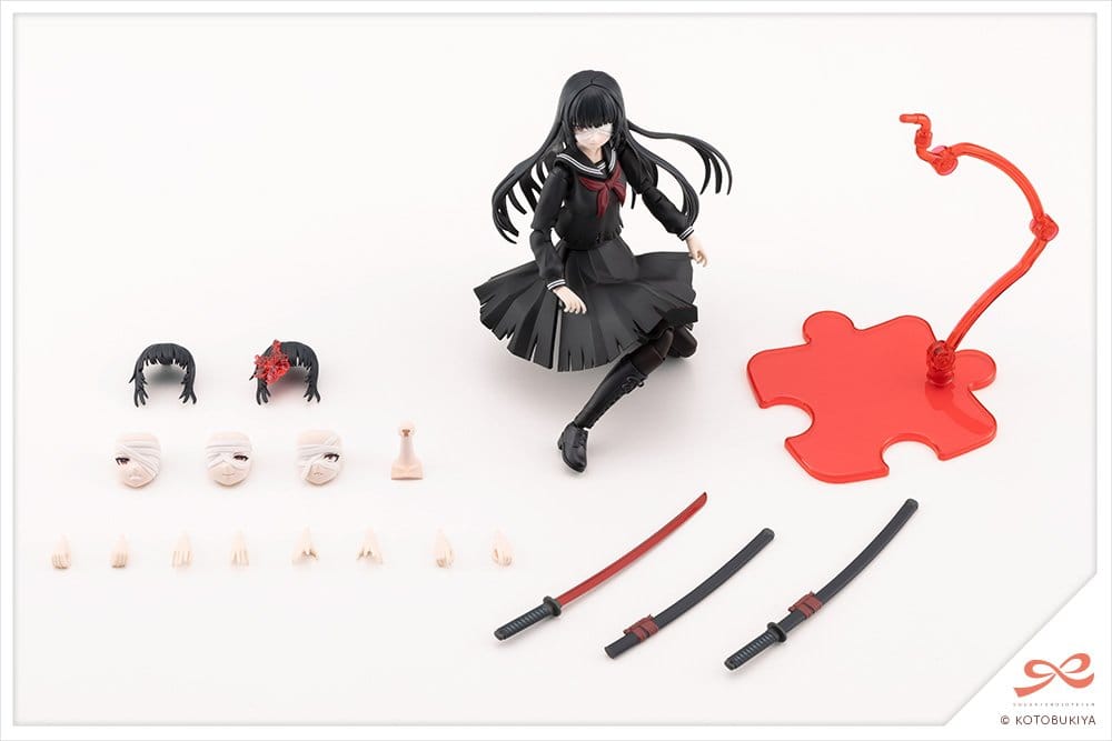 Sousai Shojo Teien Plastic Model Kit Kuon Yakushiji Maria Kagaribi Damage Ver. - Anime Figuren günstig kaufen