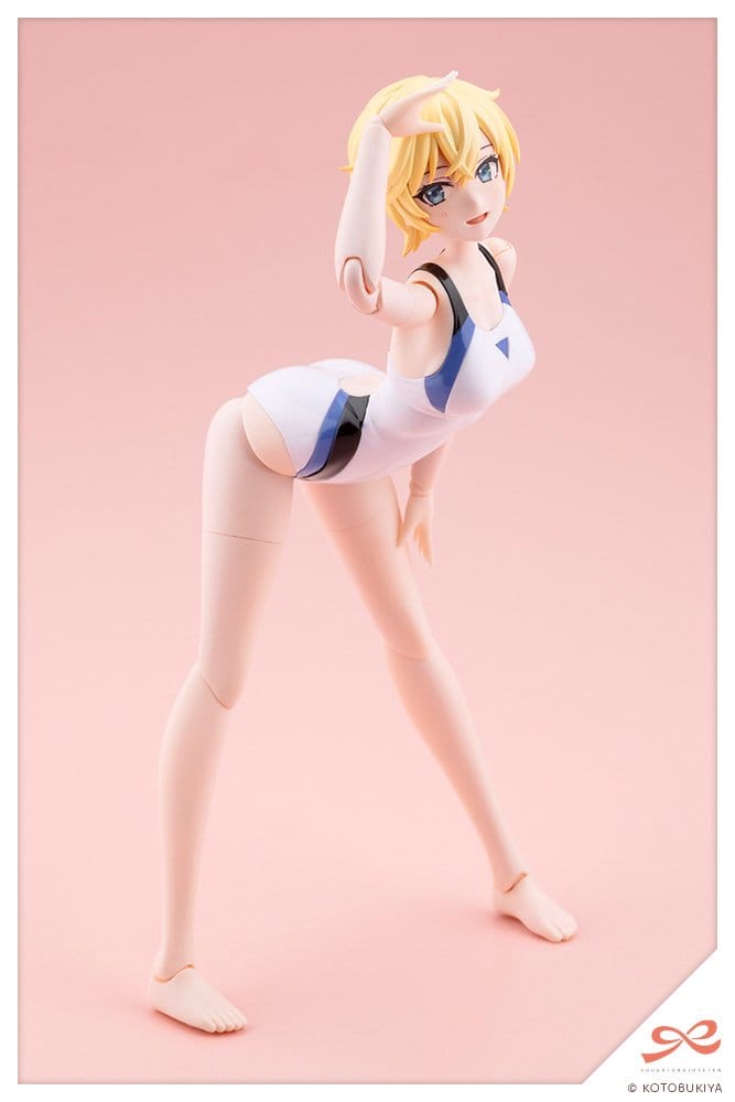 Sousaishojoteien Plastic Model Kit Rui Saotome Touou High School Competitive Swimsuit Dreaming Style White Dolphin - Anime Figuren günstig kaufen