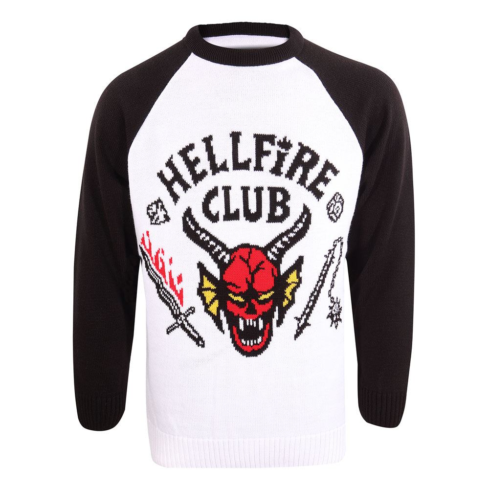 Stranger Things Sweatshirt Christmas Jumper Hellfire Club - Anime Figuren günstig kaufen