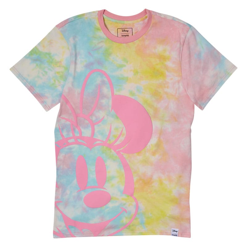 Disney by Loungefly Tee T-Shirt Unisex Minnie Mouse Tie Die - Anime Figuren günstig kaufen