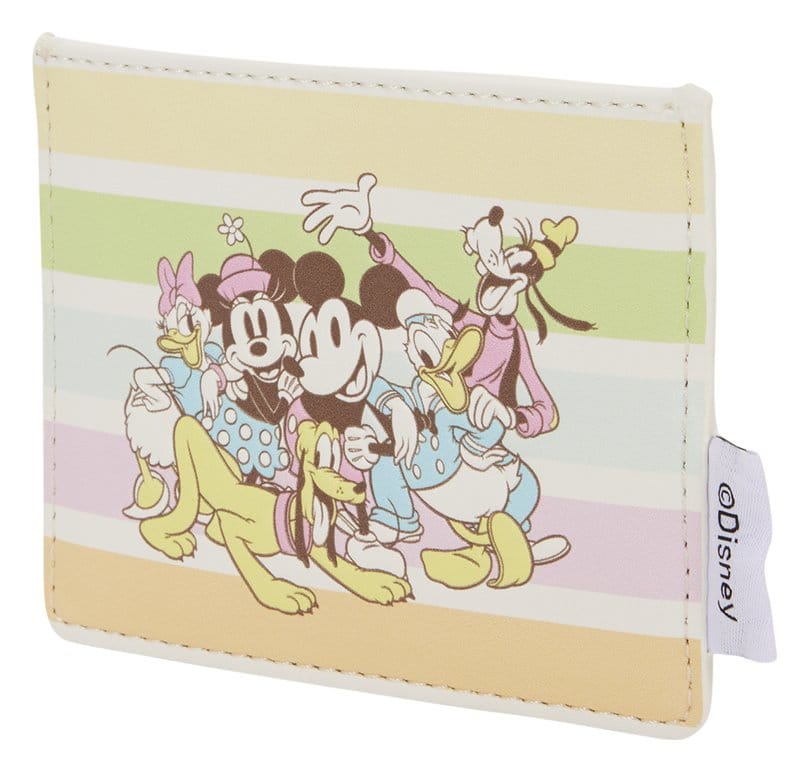 Disney by Loungefly Karten-Etui Mickey and Friends Rainbow Stripes - Anime Figuren günstig kaufen