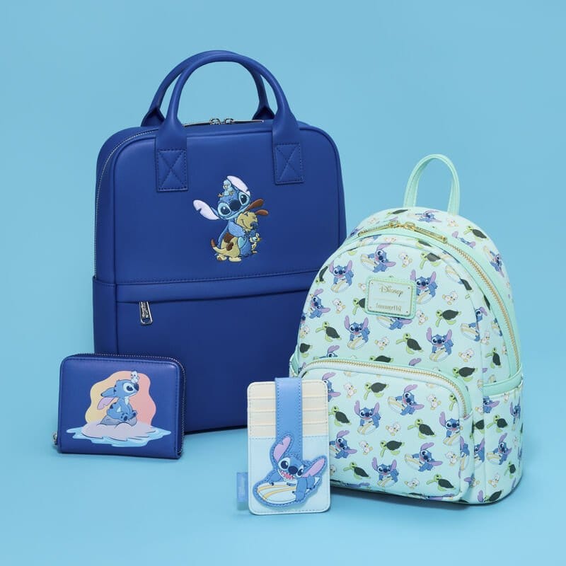 Disney by Loungefly Karten-Etui Lilo & Stitch Animal Friends Surfing - Anime Figuren günstig kaufen