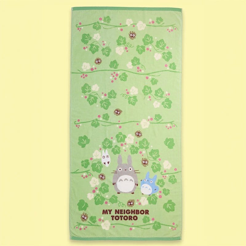 Mein Nachbar Totoro Handtuch Totoro Green Leaf 70 x - Anime Figuren günstig kaufen