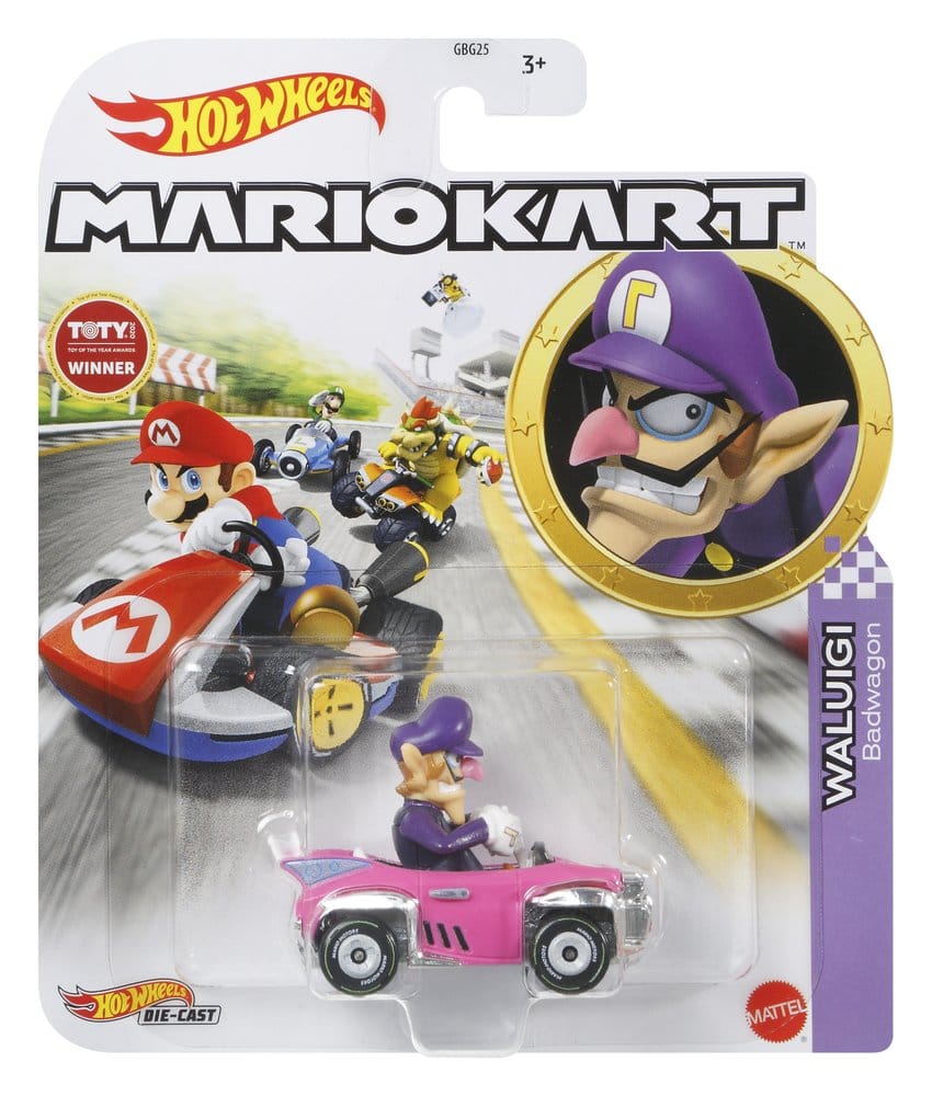 Mario Kart Hot Wheels Die-Cast Fahrzeuge 978T Sortiment (8) - Anime Figuren günstig kaufen