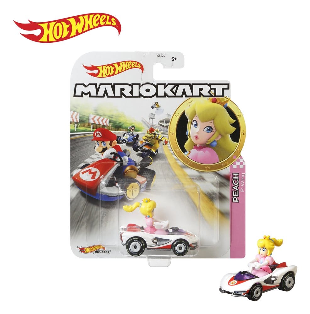 Mario Kart Hot Wheels Die-Cast Fahrzeuge 978T Sortiment (8) - Anime Figuren günstig kaufen