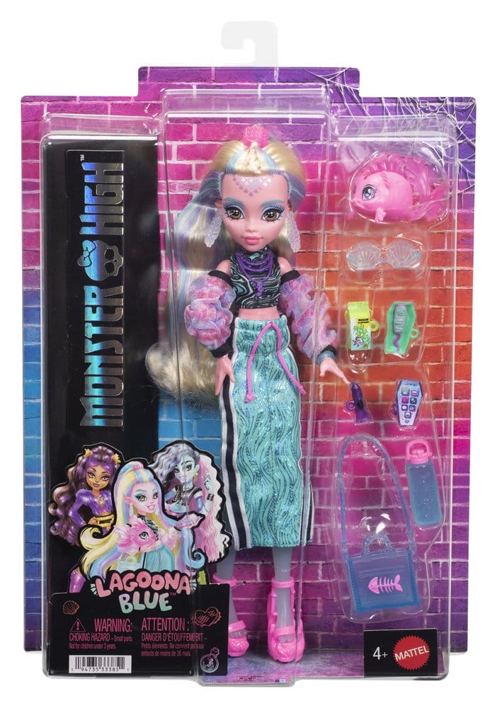 Monster High Puppe Lagoona Blue - Anime Figuren günstig kaufen