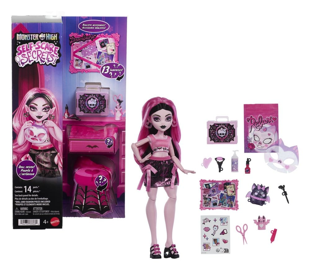 Monster High Self-Scare Secrets Puppe Draculaura - Anime Figuren günstig kaufen